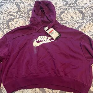 Nike cropped sweatshirt